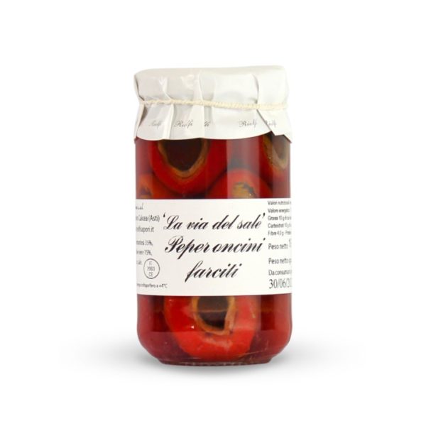 Peperoncini farciti con acciuga riolfi